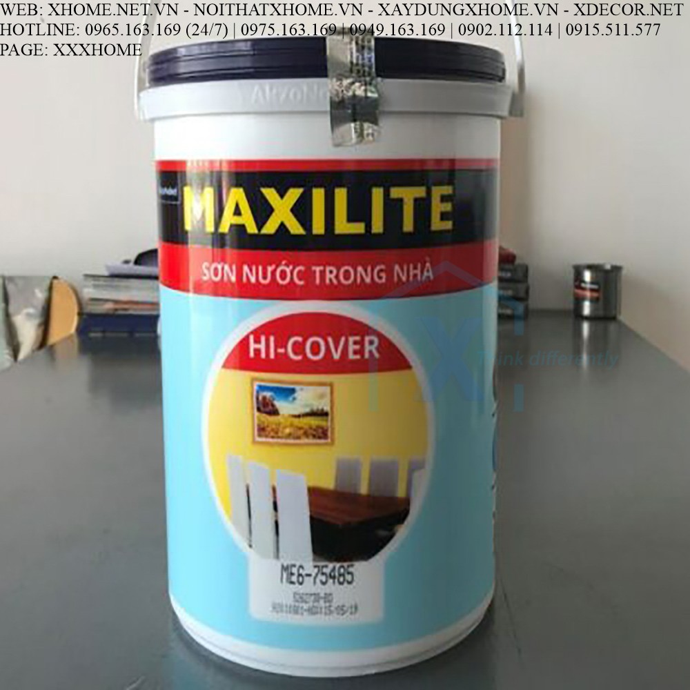 X HOME - Sơn DULUX - MAXILITE Sơn Nước Trong nhà maxilite Hi-Cover💥NHẬN HÀNG TẠI NHÀ MÁY💥Giao hàng Toàn quốc - Ckhấu cao