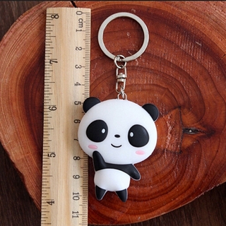 Móc khóa mặt gấu trúc dễ thương