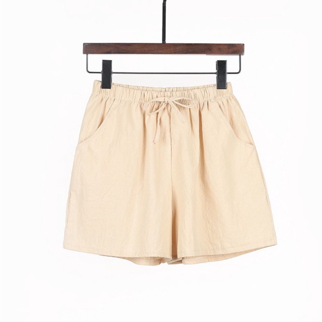 QUẦN SHORT ĐŨI QUẦN SHORT NỮ CẠP CHUN ỐNG RỘNG SIÊU HOT MÙA HÈ