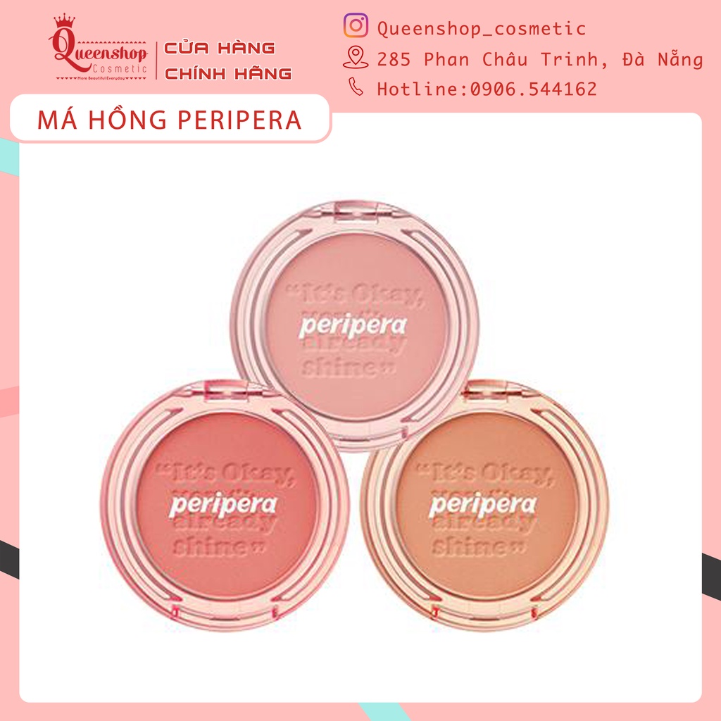 Má Hồng Peripera Pure Blushed Sunshine Cheek 4.2g