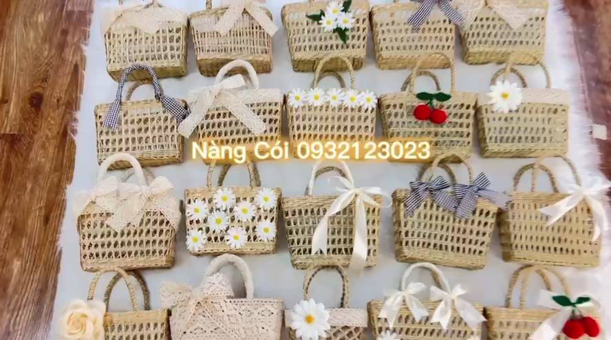 Túi Cói Thiết Kế Quai Dày Xinh Xắn (có ảnh phân biệt hàng cao cấp và hàng rẻ) | BigBuy360 - bigbuy360.vn