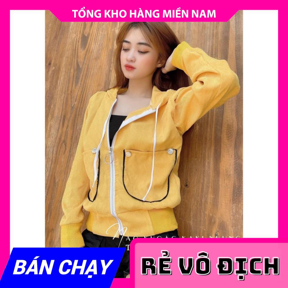 ÁO KHOÁC KAKI NHUNG CAO CẤP CỰC SANG TP41.18 ⚡ ẢNH THẬT⚡  MY