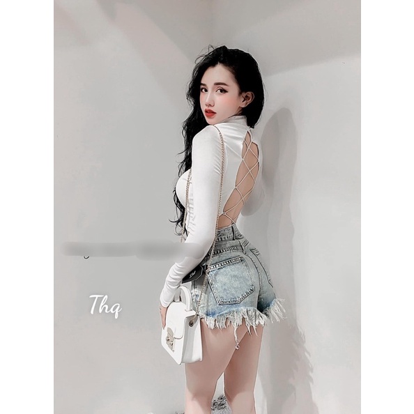 Áo thun kiểu Đan lưng cá tính sexy