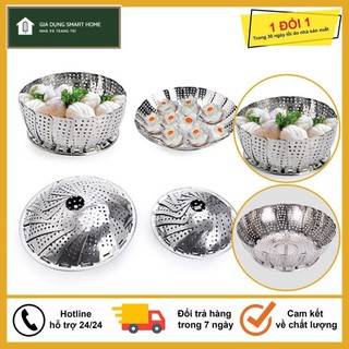 Vỉ Hấp Thực Phẩm, Đồ Xôi, Hấp Bánh Inox Cánh Xèo, Gấp Gọn Đa Năng Tiện Dụng Cho Căn Bếp Nhà Bạn
