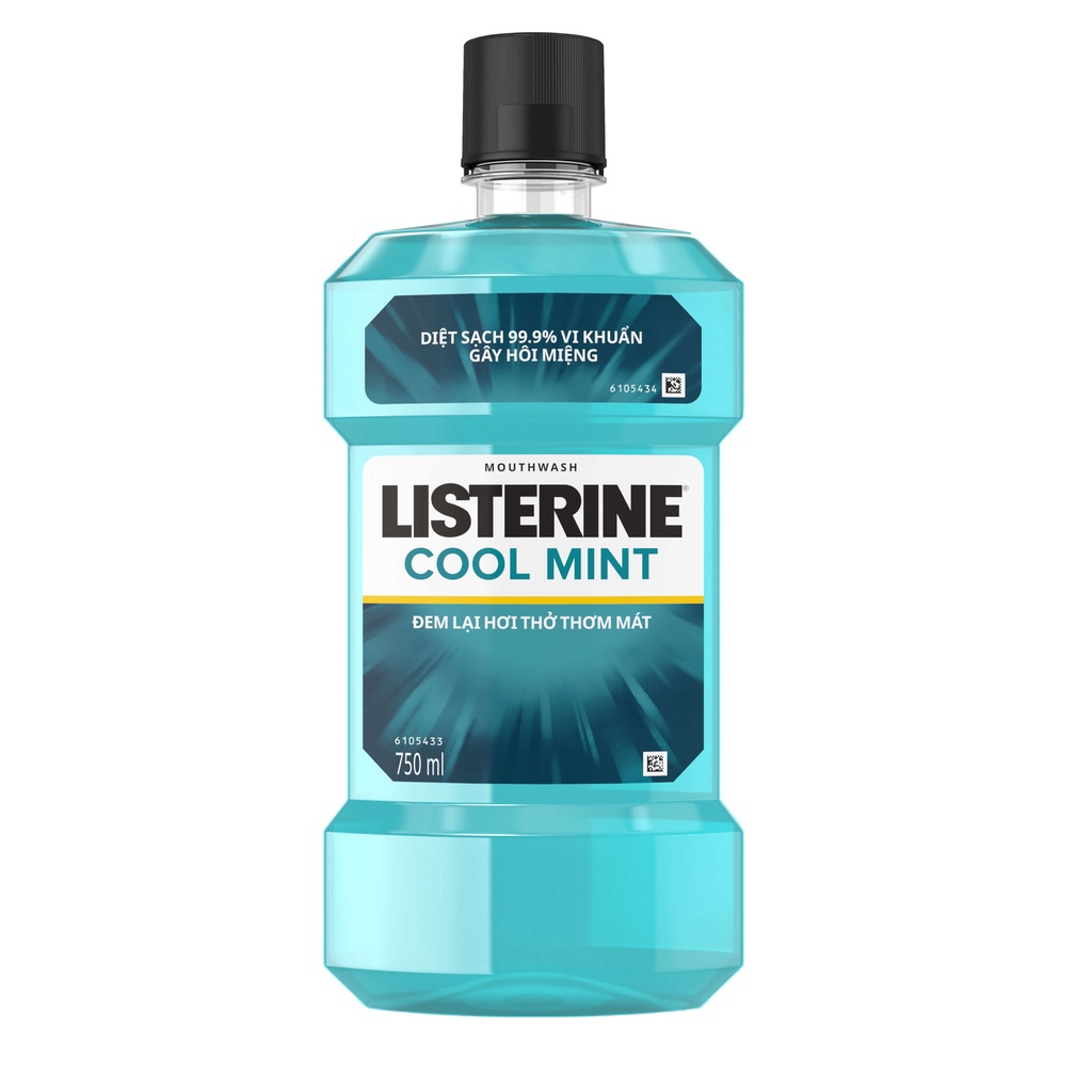 Nước Súc Miệng Listerine Cool Mint 250/750ml