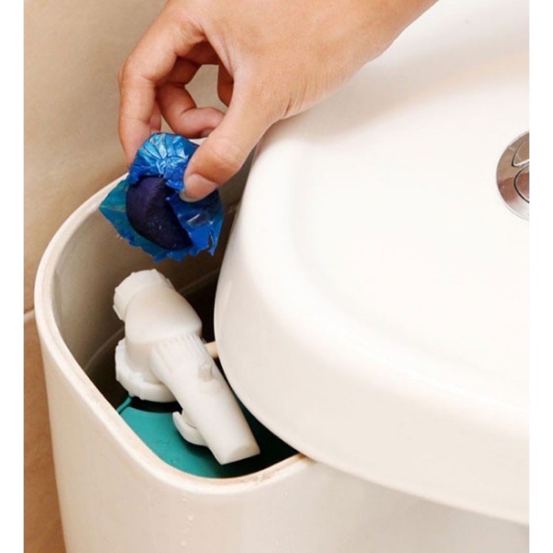 10 Viên Tẩy Bồn Cầu, Thả Bôn Cầu, Diệt Vi Trùng, Khử Mùi Nhà Vệ Sinh Tiện Dụng (1 Gói 10 Viên)