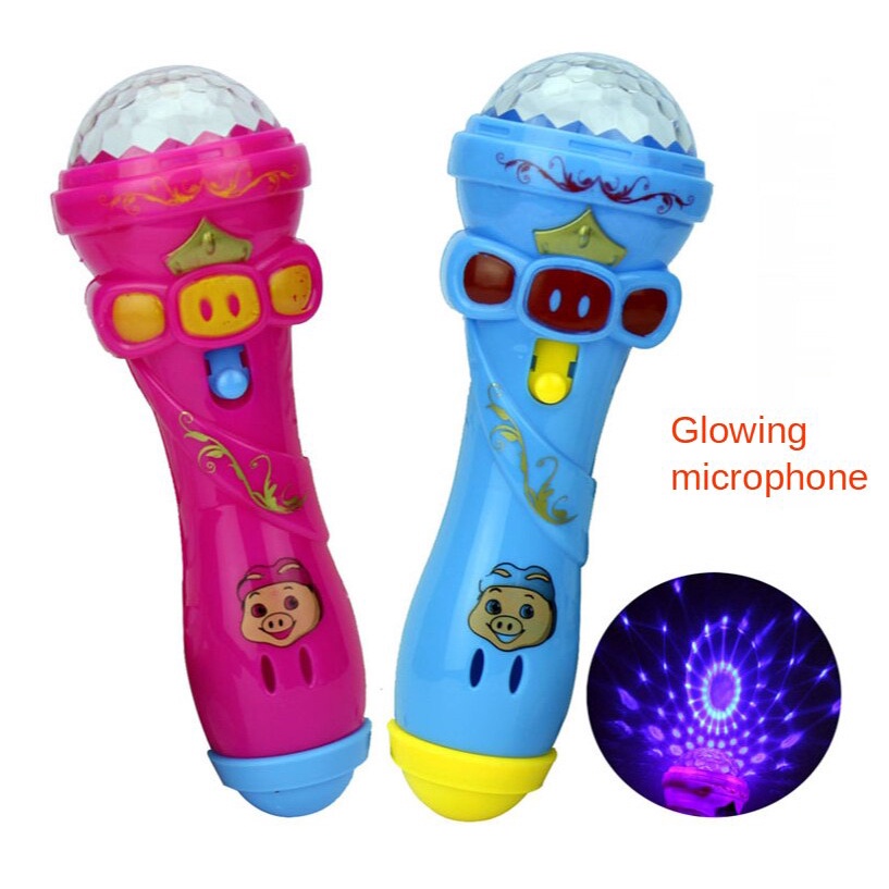 Micro đồ chơi chiếu sao phát sáng dành cho bé