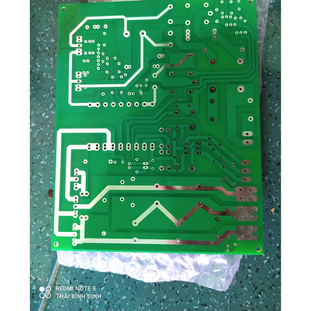 PCB - BO NGUỒN ĐÔI 55V-0-55V CHO AMPLY MAIN ĐẨY CÔNG SUẤT DÀN ÂM THANH 750W