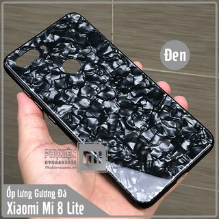 Ốp lưng Xiaomi Mi 8 Lite nhựa hình Đá