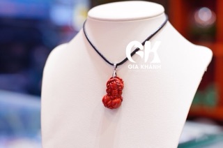 Tỳ Hưu Jasper đỏ - chiêu tài lộc, chiêu may mắn