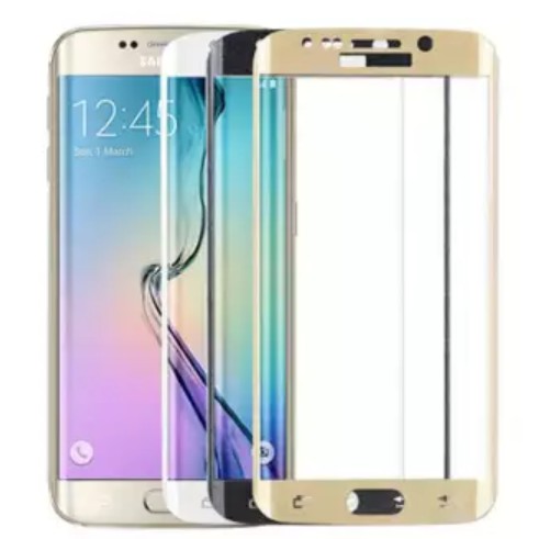 Kính Full Màn 4D cho Samsung S6 Edge Tặng ốp dẻo silicon