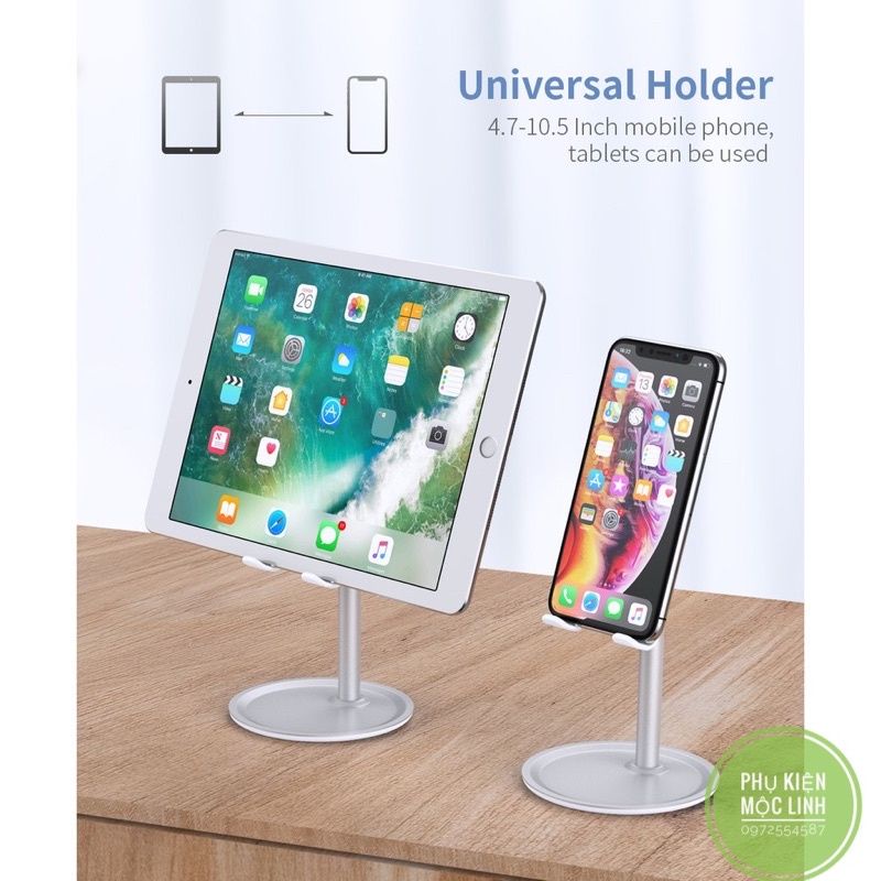 🍀GIÁ ĐỠ ĐIỆN THOẠI, IPAD MÁY TÍNH BẢNG KIỂU DÁNG ĐƠN GIẢN TIỆN DỤNG KỆ CHỐNG TÊ MỎI VAI GÁY