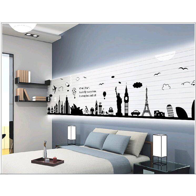 Decal dán tường THÀNH PHÓ NEW YORK