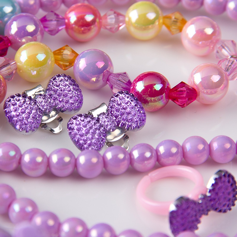 Bộ 10 phụ kiện tóc gồm kẹp tóc và dây chuyền hình công chúa Elsa phim Frozen cho bé gái