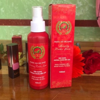 Nước Xả Vải Khô - Hương Nước Hoa Chai 100ml (Đỏ)