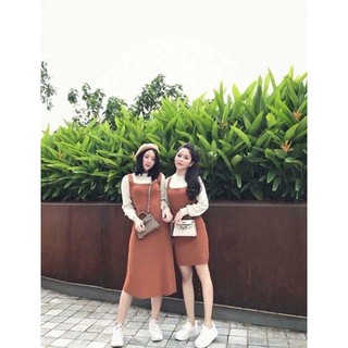 ĐẦM LEN GIẢ YẾM - SET BẠN THÂN ( kèm ảnh thật)