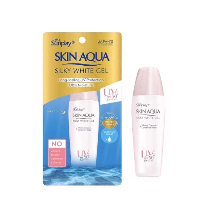 Sữa Chống Nắng Sunplay Skin Aqua-Silky White Gel 30g