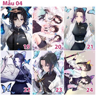 Poster/ Tranh dán tường anime Kimetsu No Yaiba nhân vật Kochou Shinobu