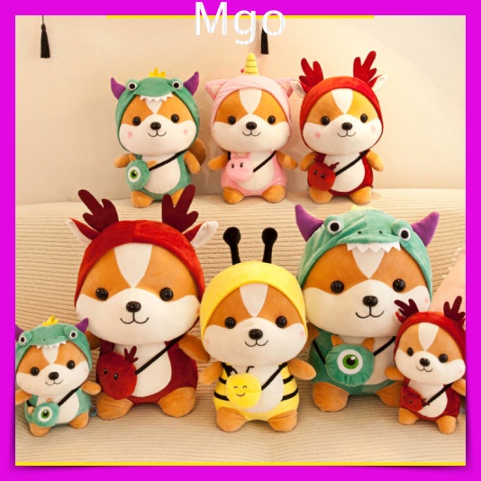 [Xả Kho-Giá Ưu Đãi] Gấu bông Chó Shiba Cosplay Nhiều Nhân Vật,Hoá Thân Siêu Dễ Thương Qùa Tặng Sinh Nhật Cho Bé