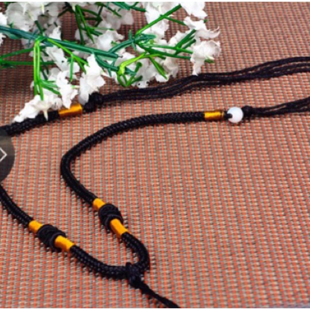 Dây dù đeo cổ đốt vàng - MS1