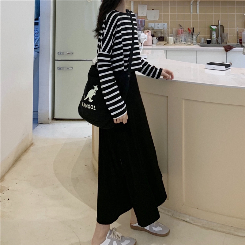 Chân Váy Chữ A Dáng Dài Vải Cotton Thời Trang Mùa Hè Cho Nữ