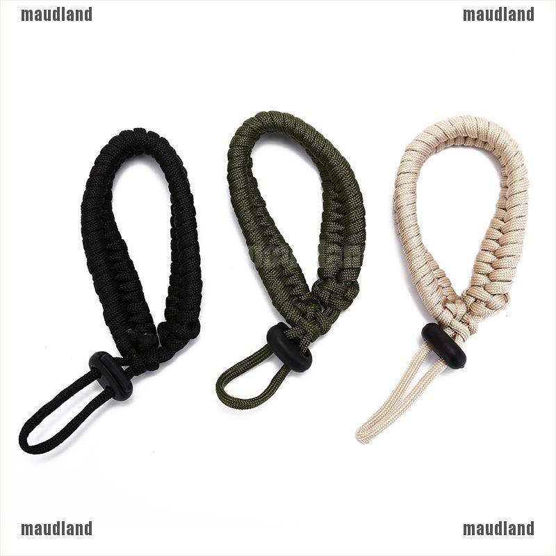 Vòng Đeo Tay Sinh Tồn Paracord Có Khóa Kim Loại Tiện Dụng Mang Theo Cắm Trại