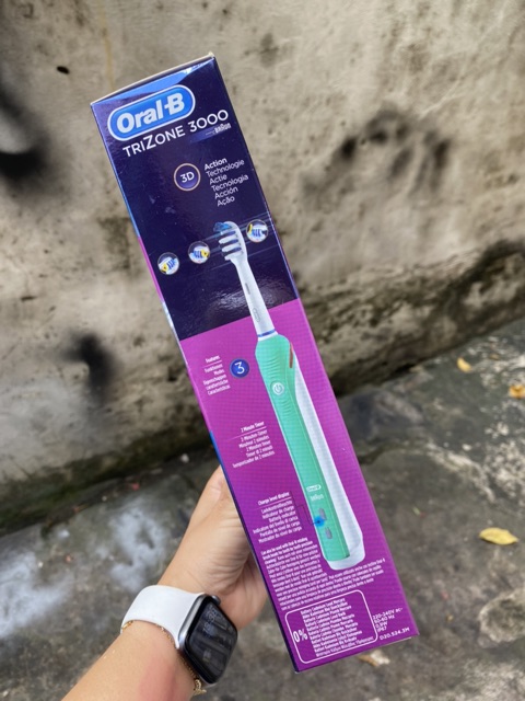 Bàn chải điện Oral-B Pro 3D Action 3000  Made in Germany.