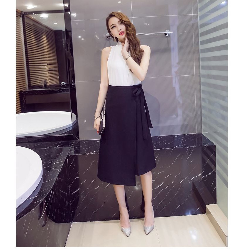 ❣️FREESHIP❣️Chân Váy Chữ A Thắt Nơ