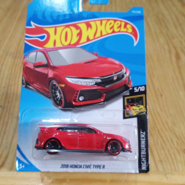 Hotwheels Phụ Kiện Trang Trí Xe Hơi Civic Type R 2018 Chất Lượng Cao