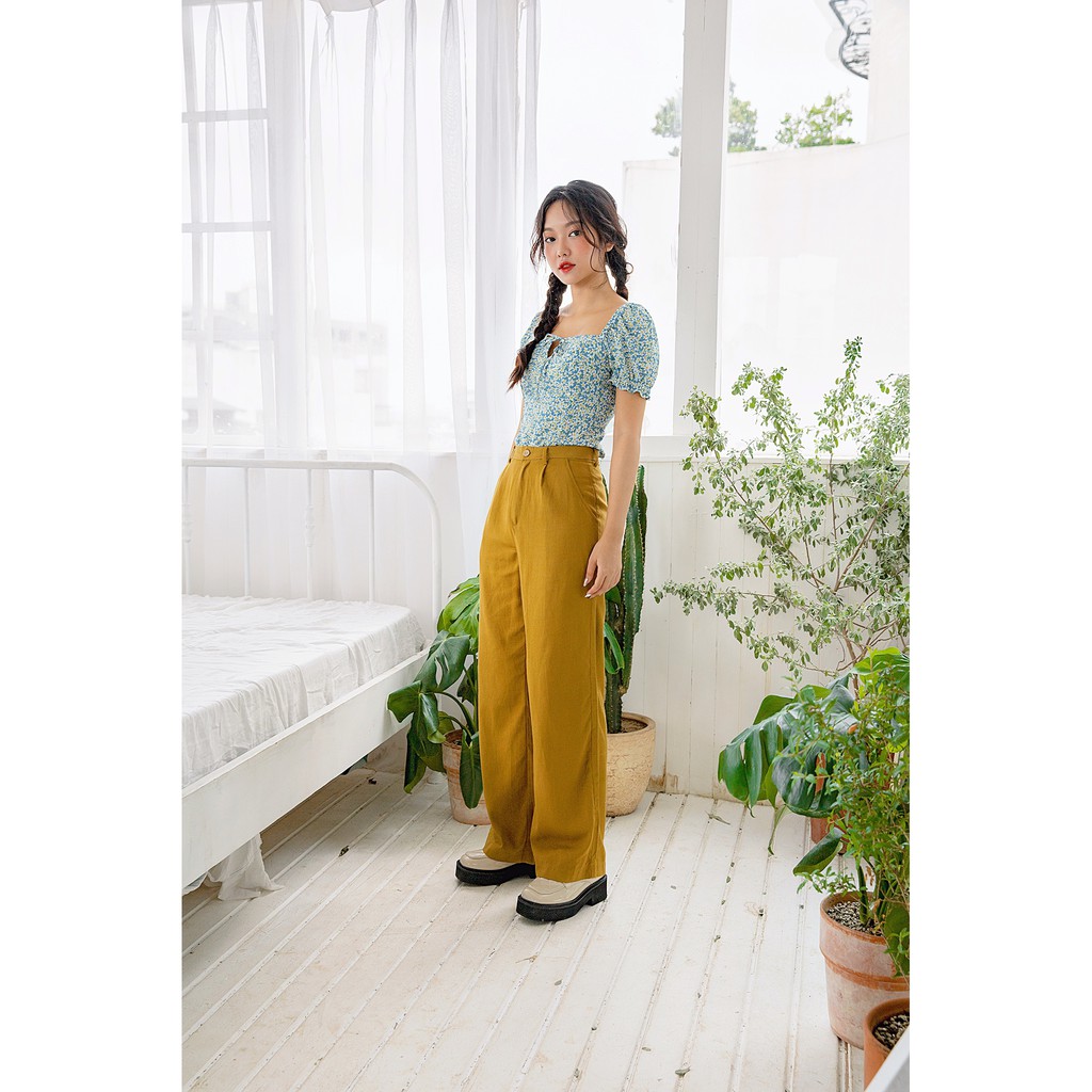 Naked By V - Quần đũi Linen Culottes