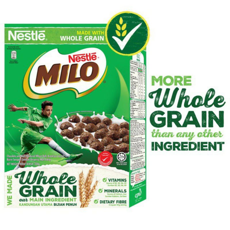 Bánh ăn sáng Nestle Milo 170g