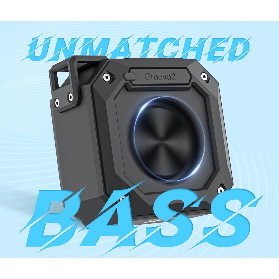 Loa Bluetooth 5.3 Tronsmart Groove 2 Công Suất 10W Chống Nước IPX7 Âm Thanh Siêu Trầm Ghép Đôi Âm Thanh Nổi - Chính Hãng