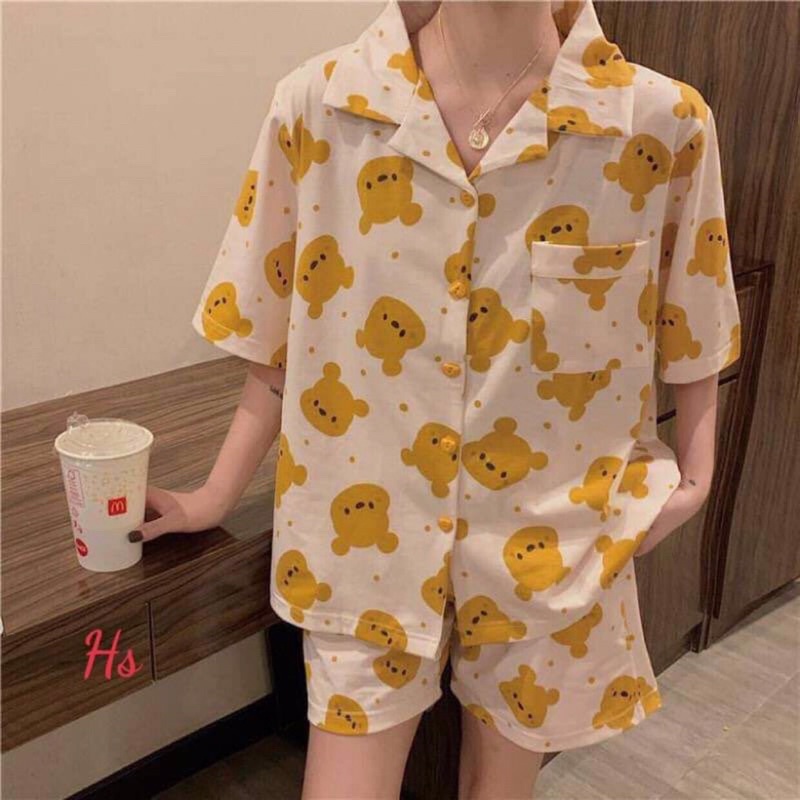 BỘ PIJAMA QUẦN ÁO DÀI CHẤT KATE | BigBuy360 - bigbuy360.vn