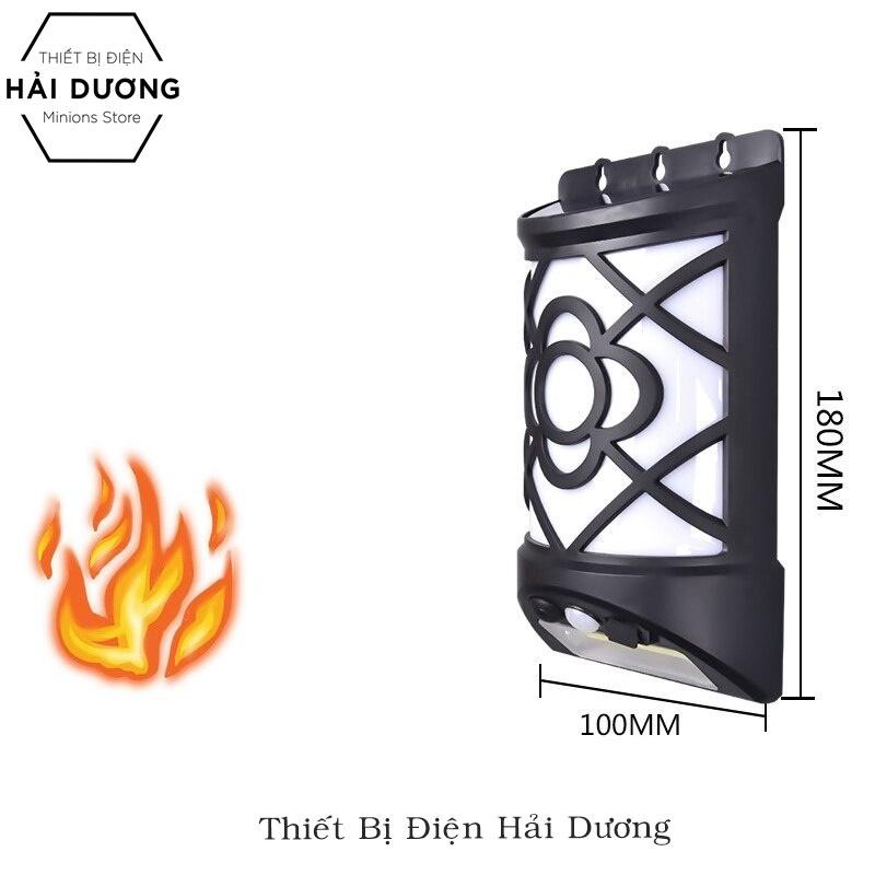 Đèn Tường Năng Lượng Mặt Trời Họa Tiết Hoa Văn / Họa Tiết Vuông - SH801 ( Tích Hợp Sạc Điện ) - Bảo hành 12 tháng