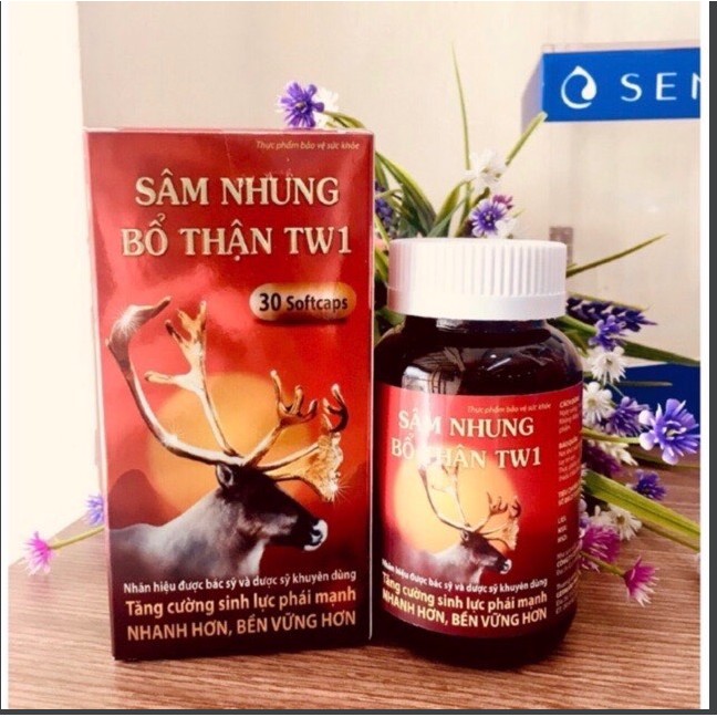 SÂM NHUNG BỔ THẬN TW1 bổ thận tráng dương