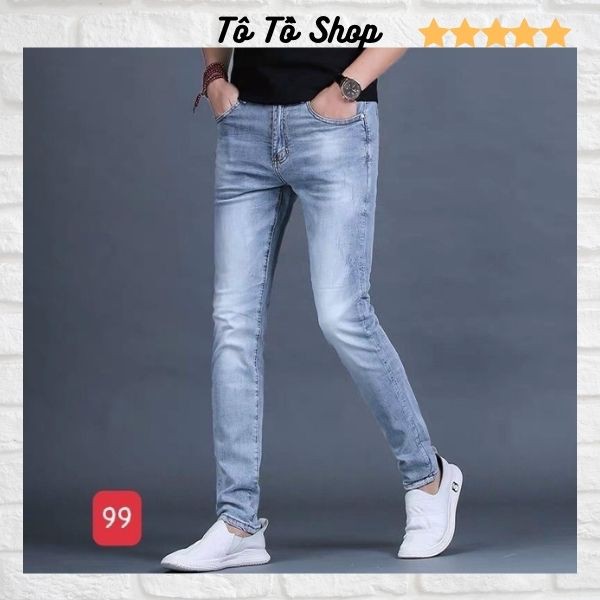 Quần Jean Nam Đẹp ❤️FREESHIP❤️ Quần Bò Nam Mẫu Mới Chất Liệu Denim Cao Cấp Thời Trang Chuẩn Hàng Shop Tô Tồ Shop -QJN57