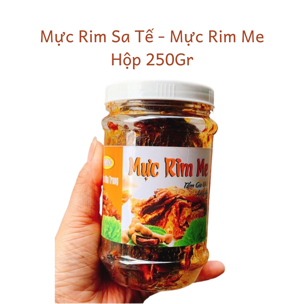 Mực Rim Me Hộp 250G Mực Rim Sa tế 250G