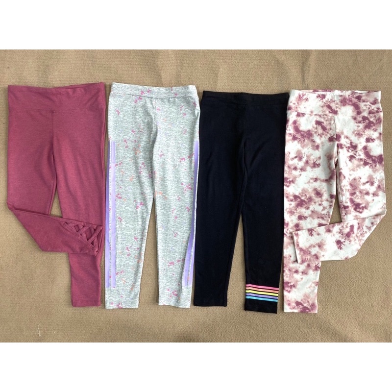 Quần Legging Thun Cotton Bé Gái 5 đến 16 tuổi Place1