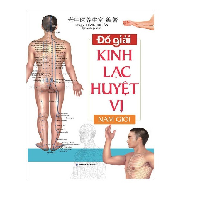 Sách - Đồ giải Kinh Lạc Huyệt Vị Nam giới