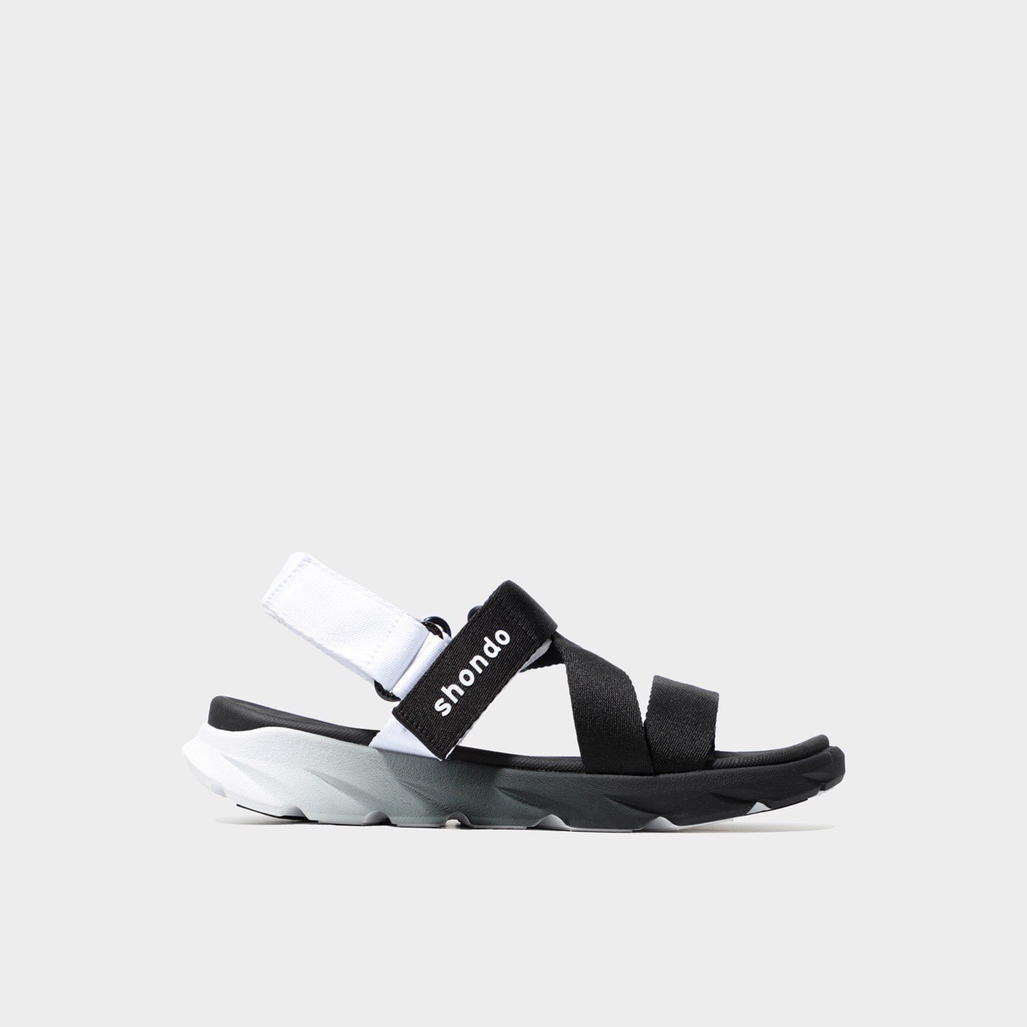 [Ảnh thật] Sandals F6 Sport ombre đế 2 màu đen trắng F6S0110 mẫu mới nhất