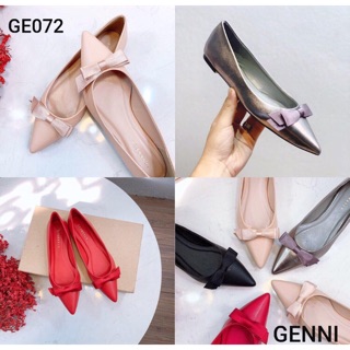 Giày bệt nơ mũi nhọn