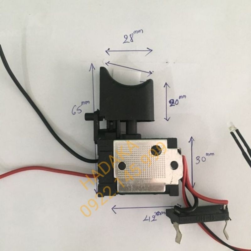 DHA Công Tắc Máy Khoan Pin 12v 24v 26v TQ