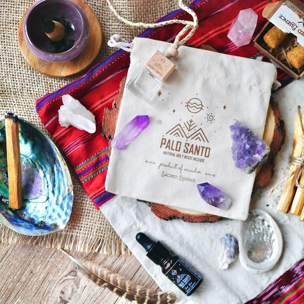 ECUADOR Palo Santo Holy Wood Collection - Gift Set Palo Santo - Món quà hoàn hảo độc đáo của Sacred Essence