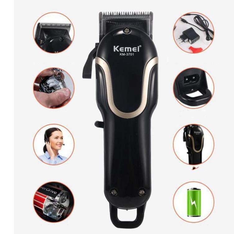 TÔNG ĐƠ CẮT TÓC KEMEI 3701 hàng nhập khẩu 2020