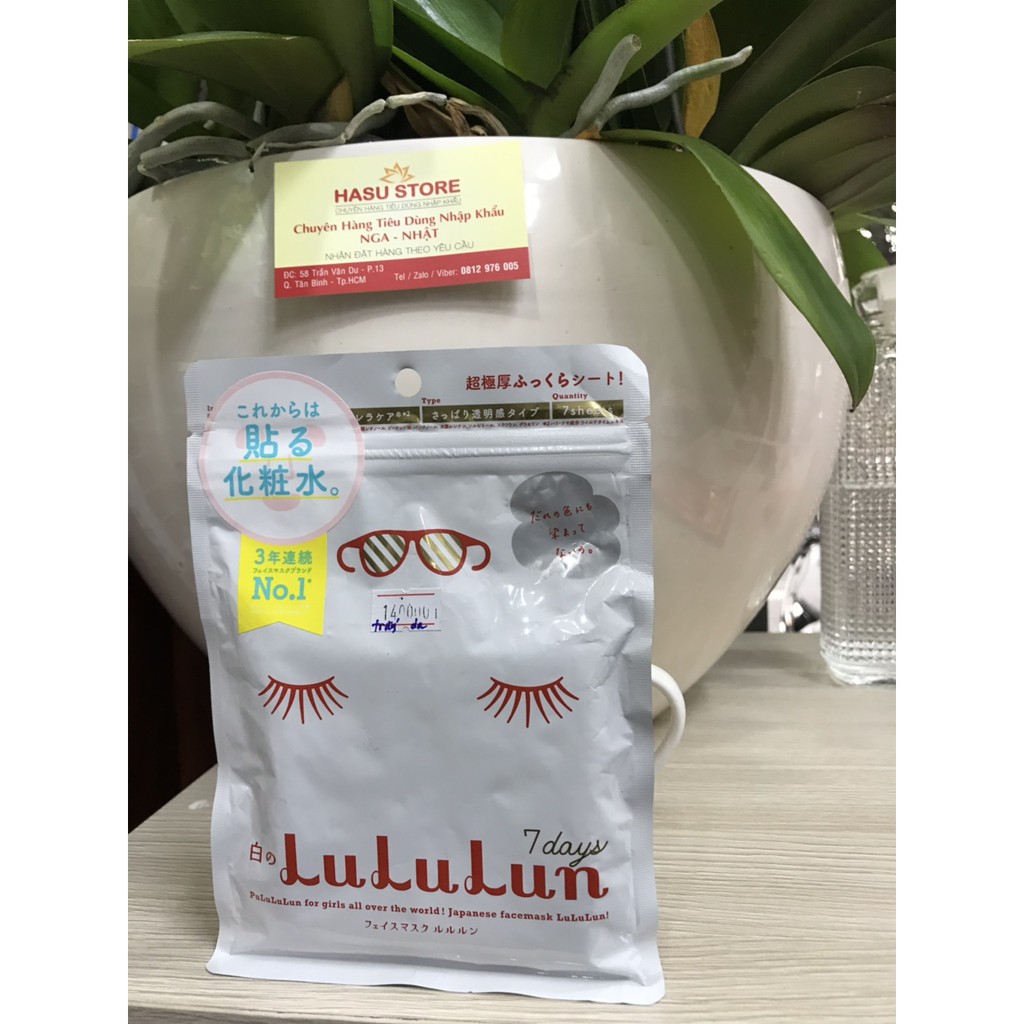 Mặt Nạ Dưỡng Da Lululun Face Mask 7 Days