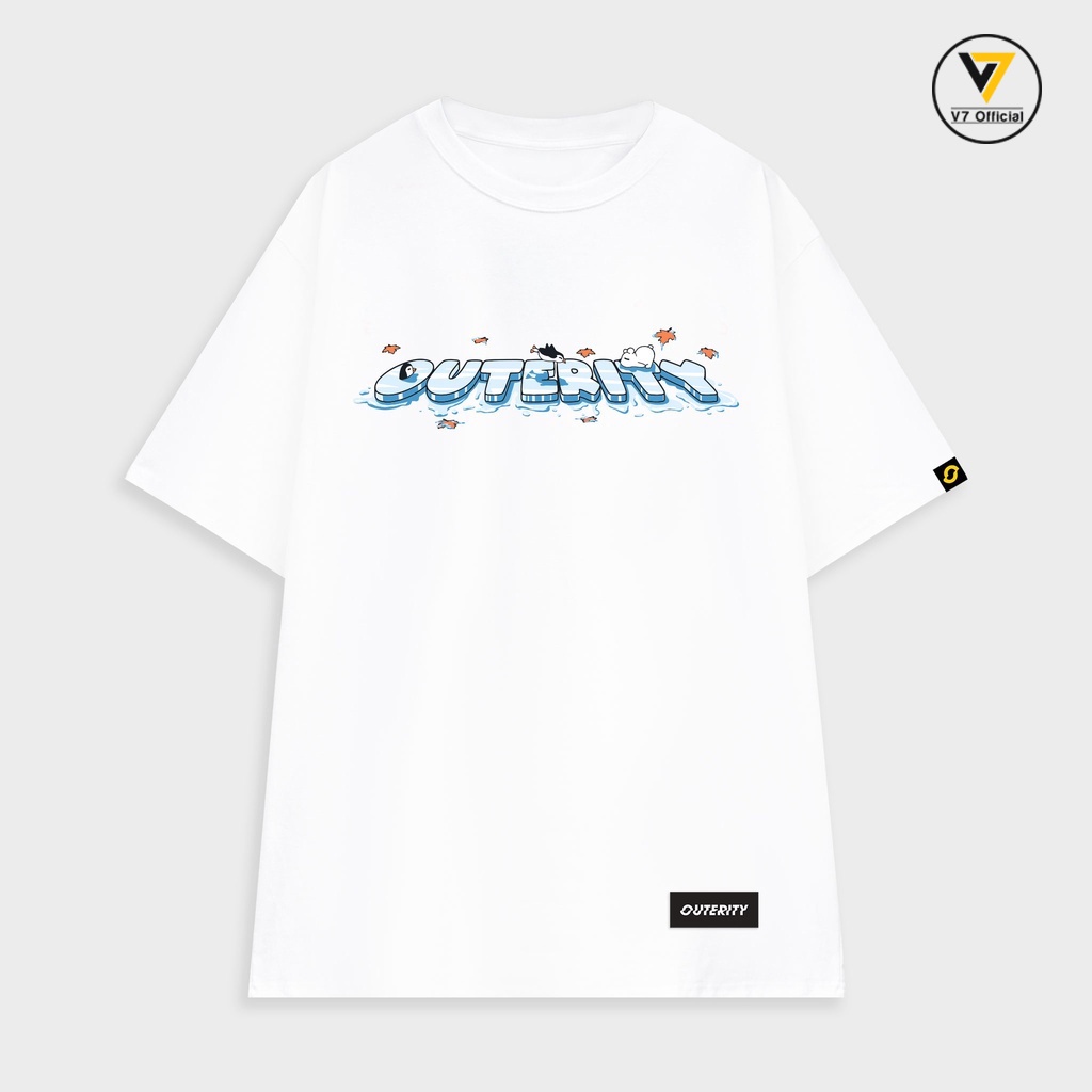Áo thun nam nữ Outerity 100- ICE -V7 official -V22