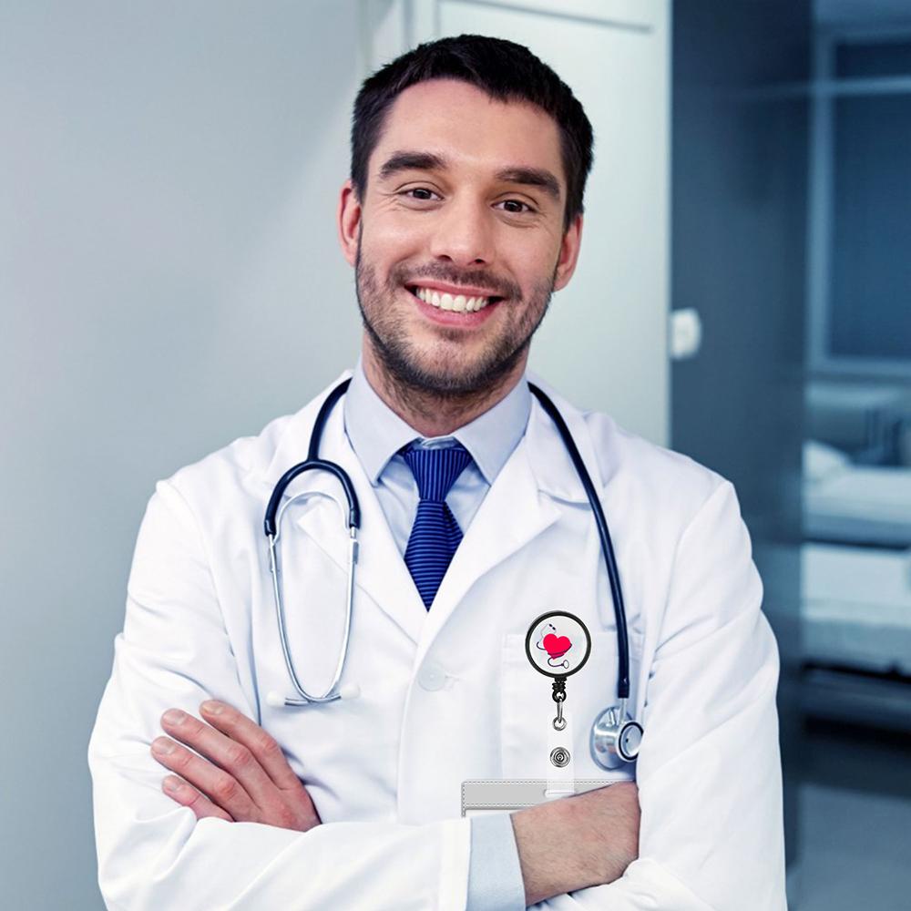 Kẹp Giữ Thẻ ID / Thẻ ID Có Thể Thu Gọn Tiện Dụng Cho Văn Phòng