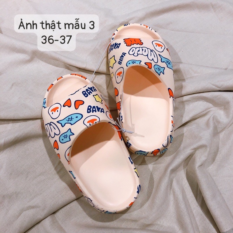 {Có sẵn} Dép nhựa xốp hoạt hình loại 1
