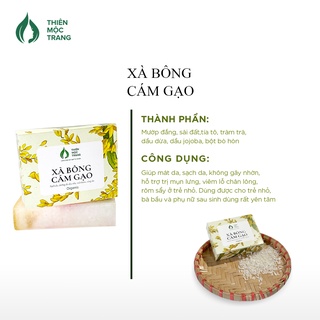 Xà Bông Cám Gạo Thiên Mộc Trang