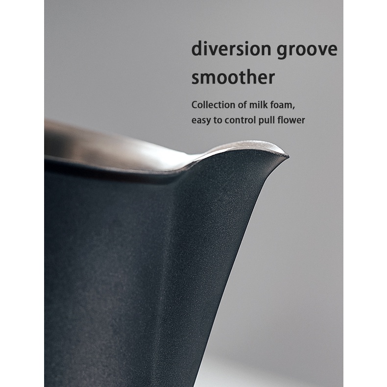 Bình đựng sữa tạo bọt cà phê latte BINCOO bằng inox chuyên nghiệp